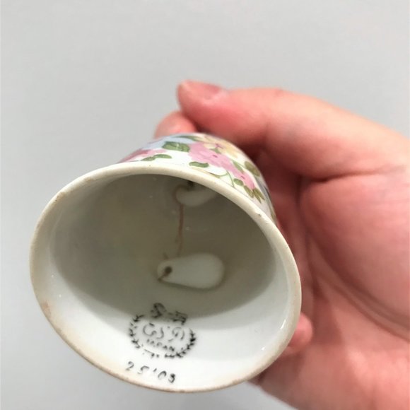 Collectible Porcelain Bell 2 pcs Made in Japan - Picture 6 of 6